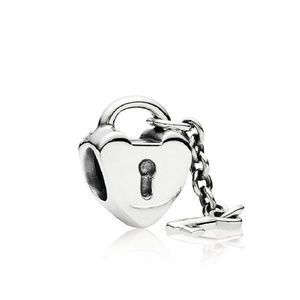Pandora Key to my heart sterling silver charm